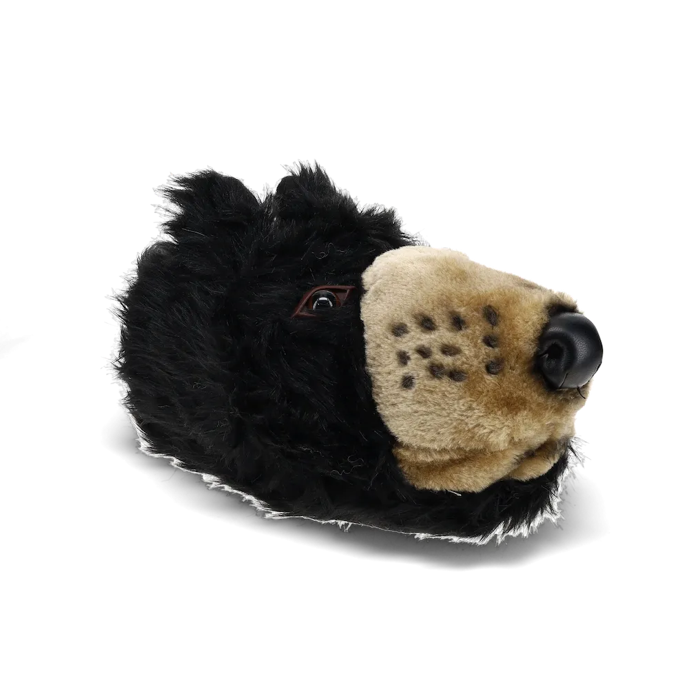 Black Bear Slippers