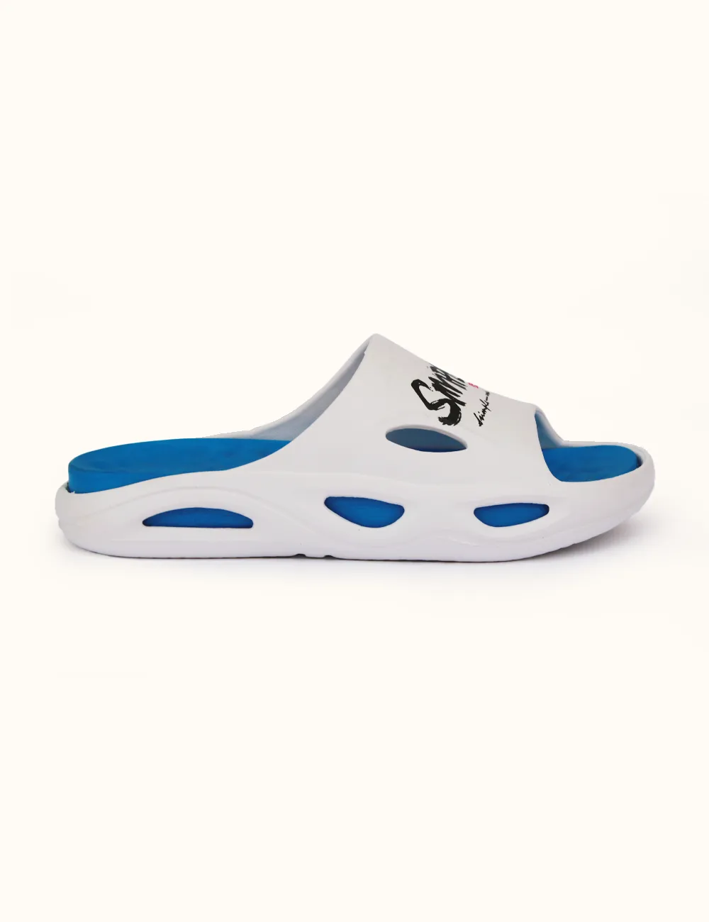 Blue White | Soft Slippers for Men