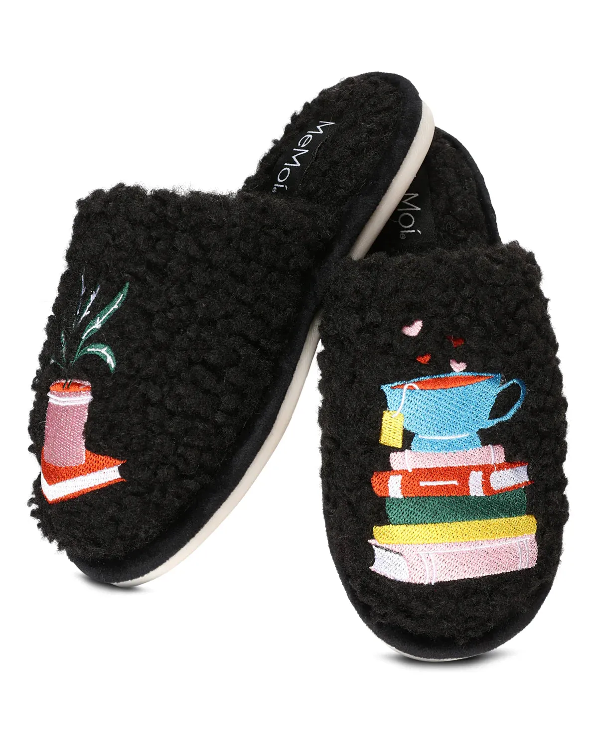 Book Club Plush Slippers