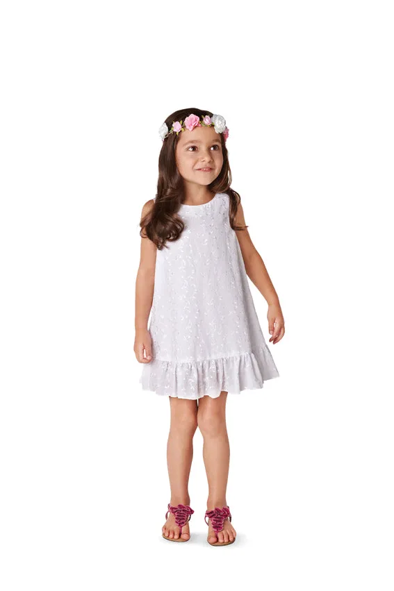 Burda 9420 Toddler Dress pattern | Easy