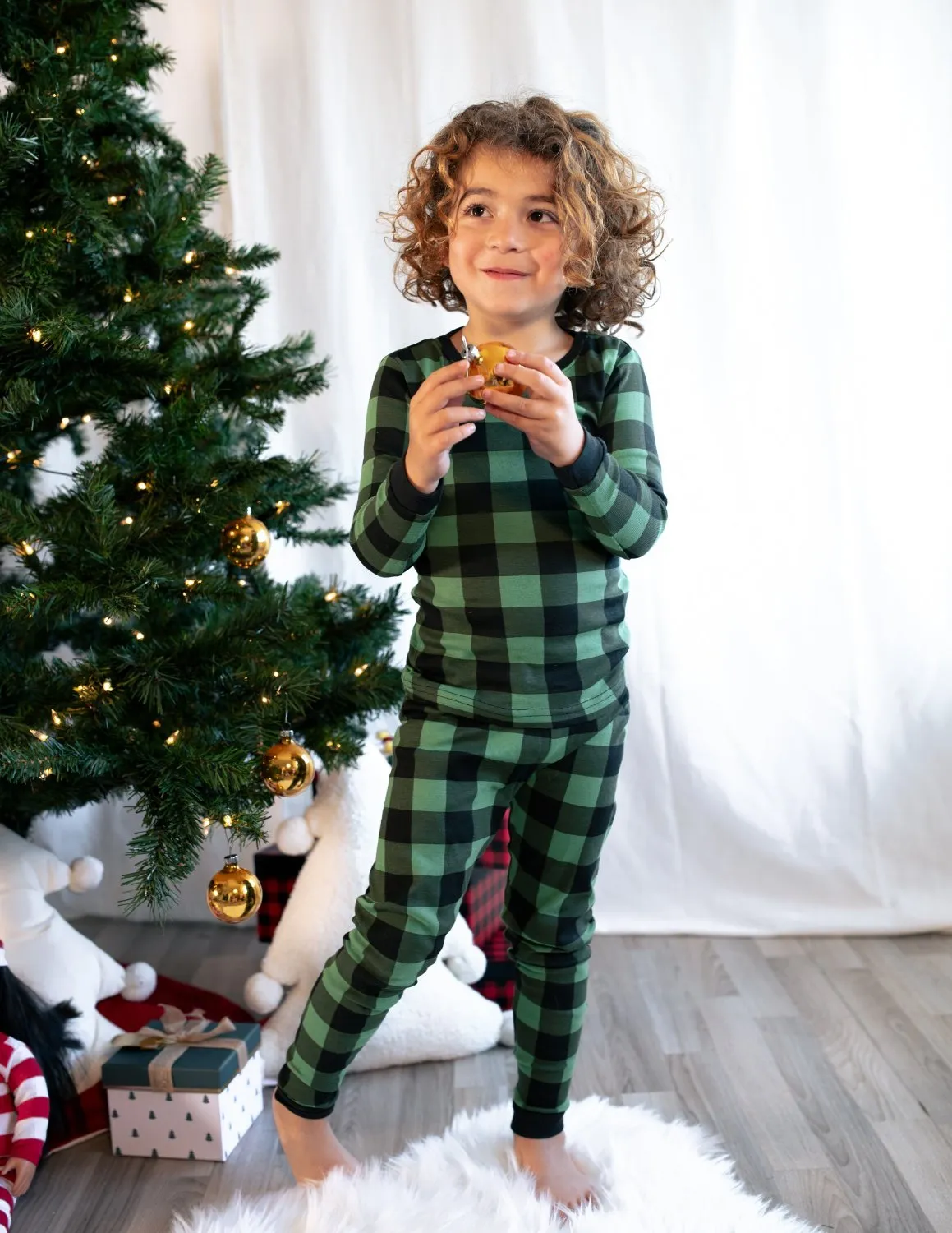 Cotton Plaid Pajamas