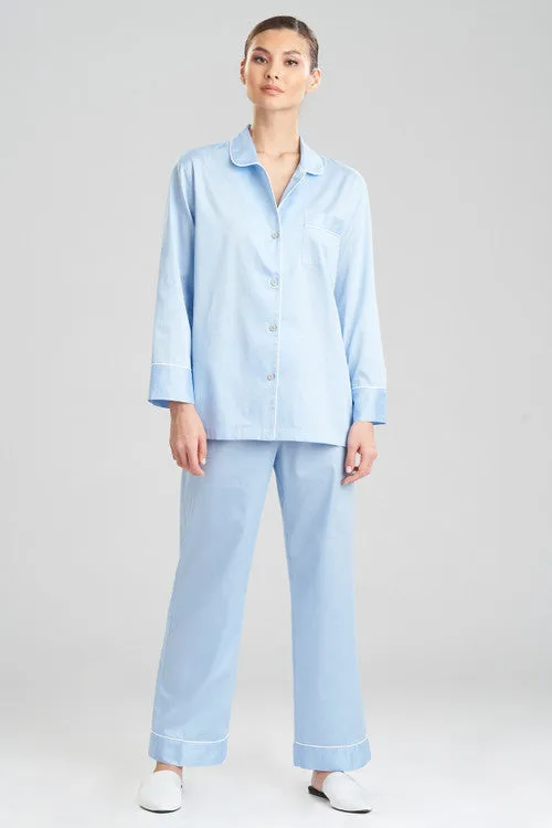 Cotton Sateen Notch PJ