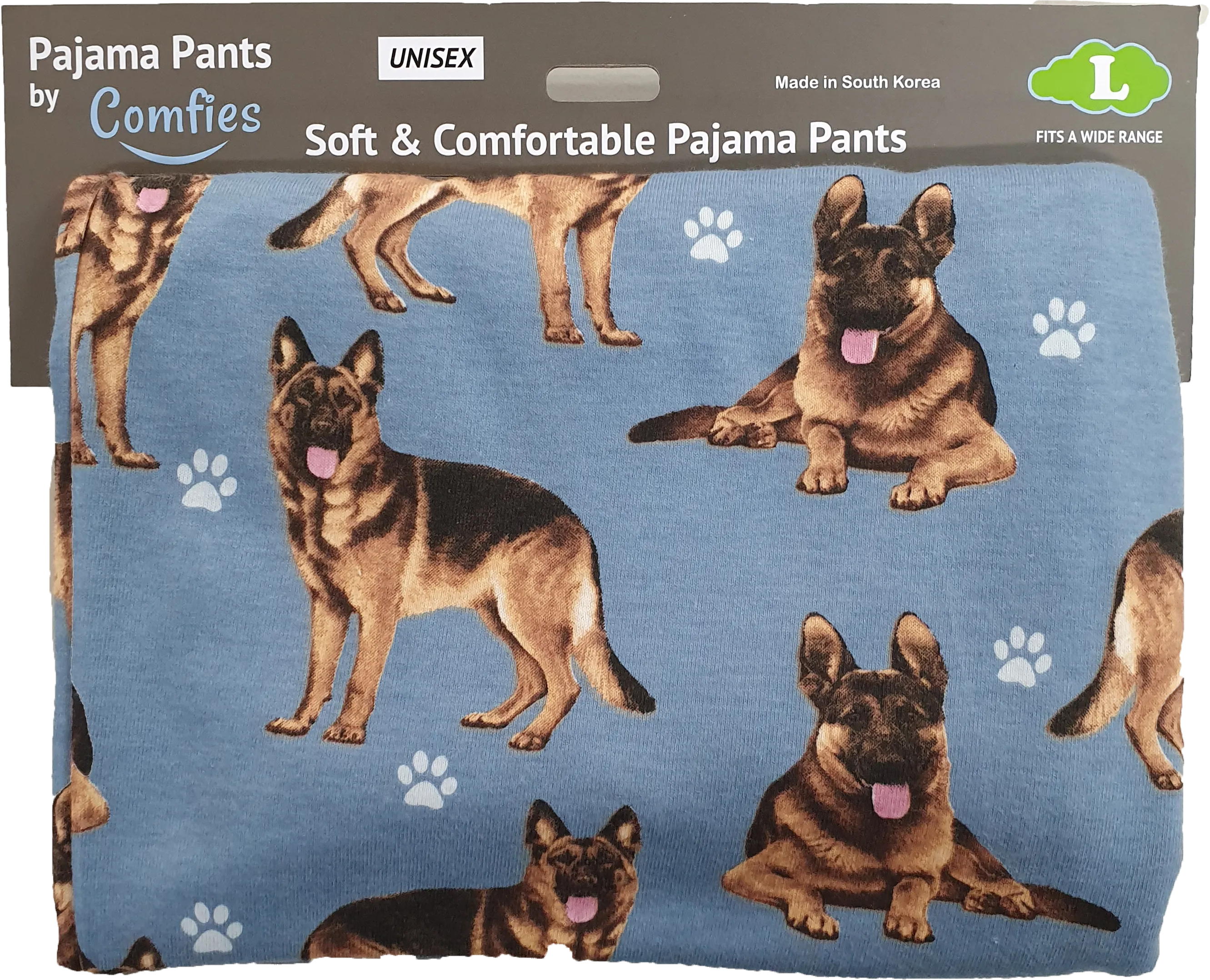 Dog Print Lounge Pants - German Shepherd