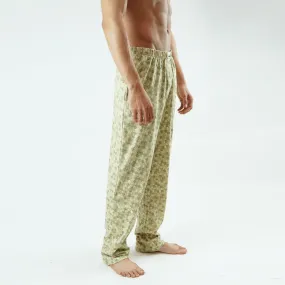 Jersey Pajama Pants - Camouflage Plate Pattern