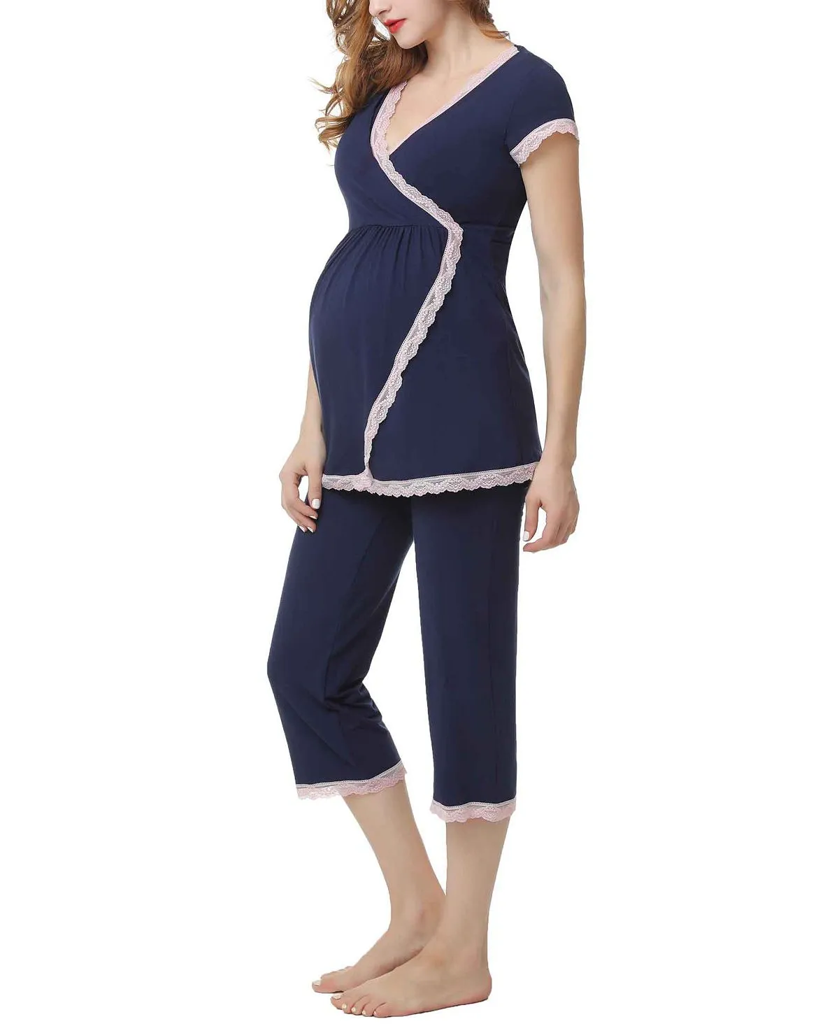 Kimi & kai cindy maternity pajama set kimi   kai