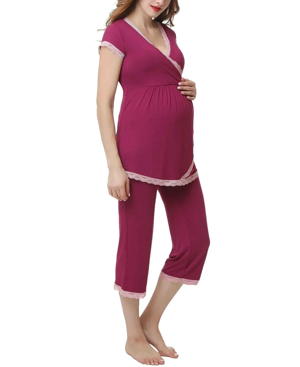 Kimi & kai cindy maternity pajama set kimi   kai