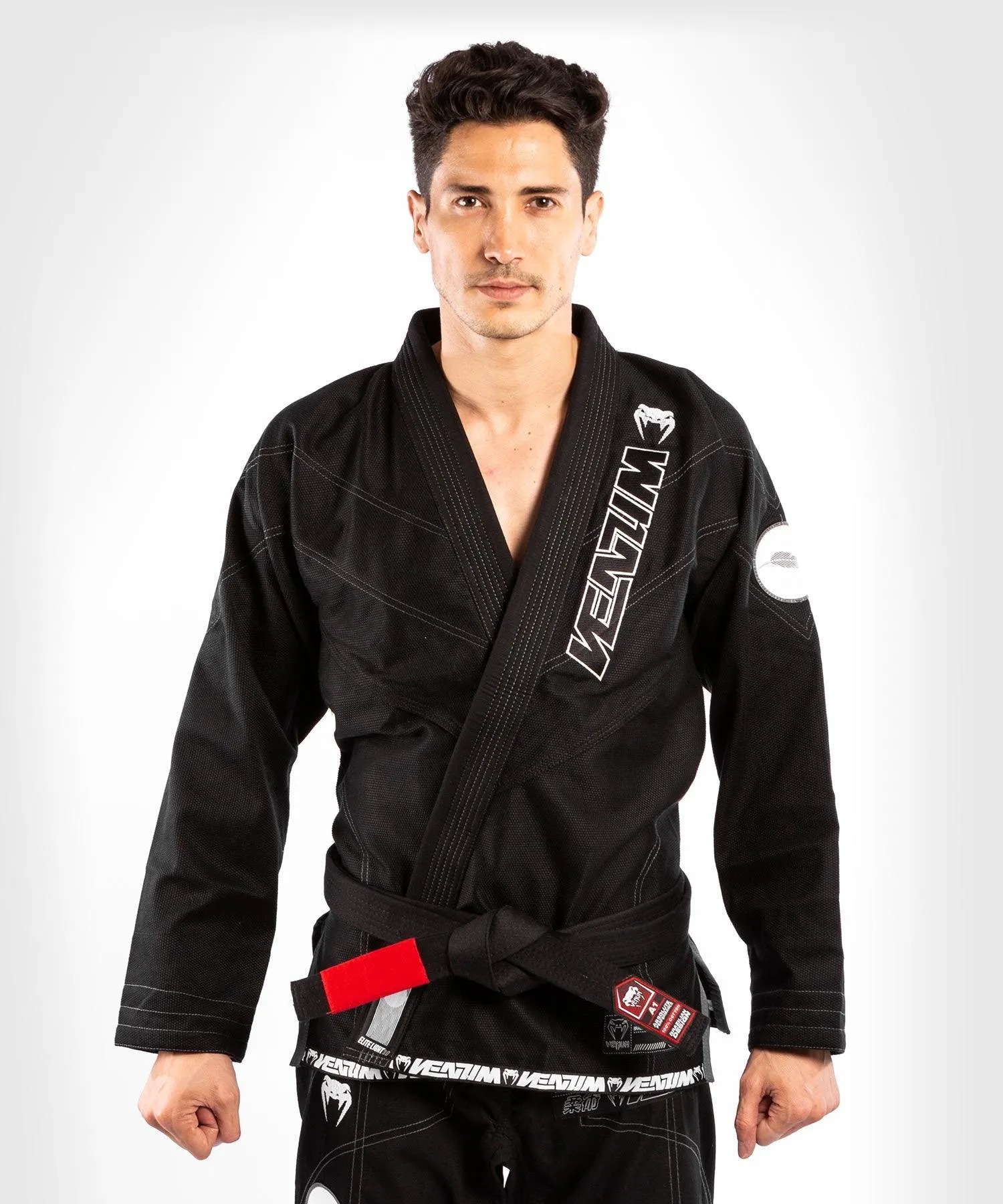 Kimono Venum Elite 3.0 Light BJJ - Negro