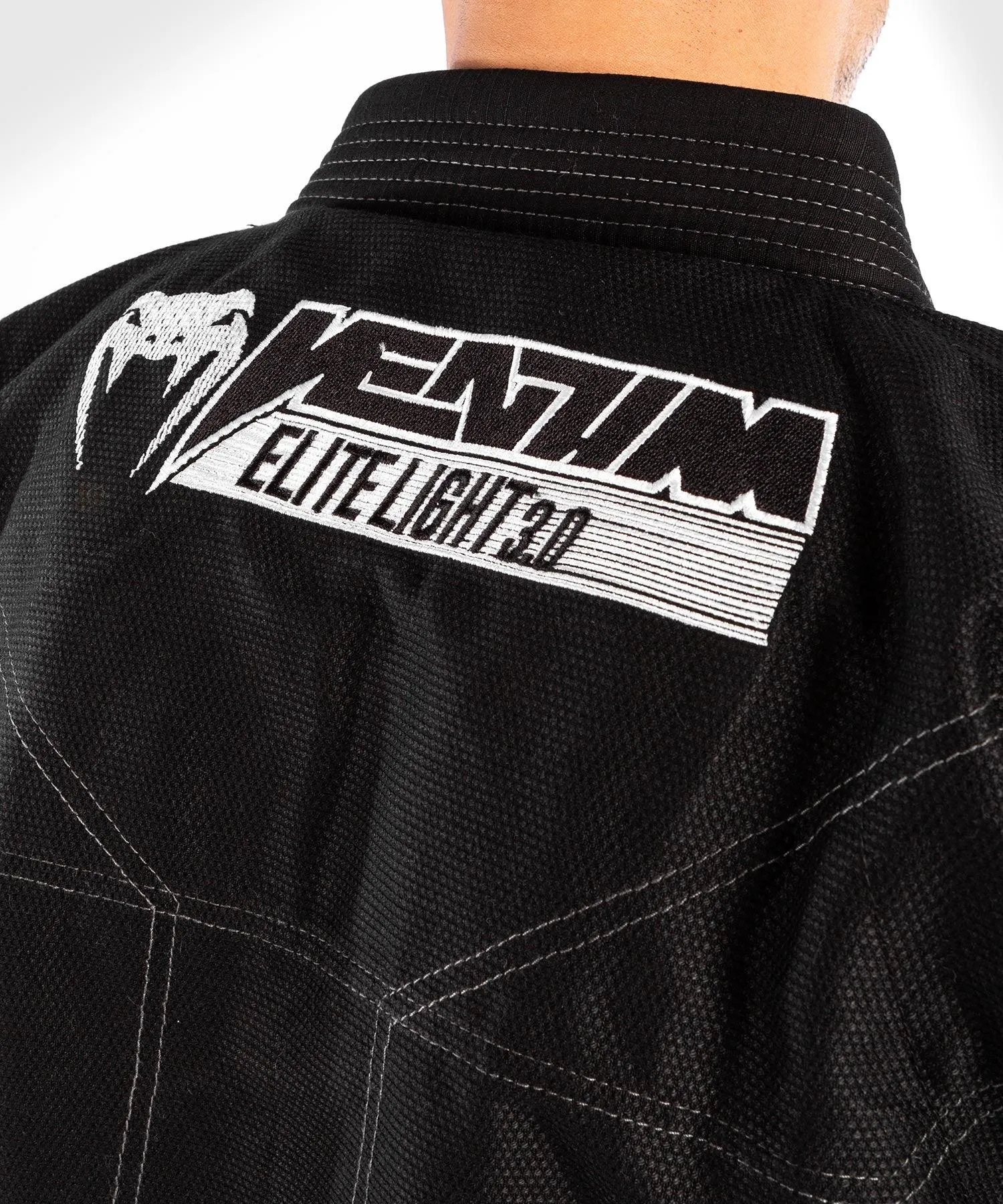 Kimono Venum Elite 3.0 Light BJJ - Negro