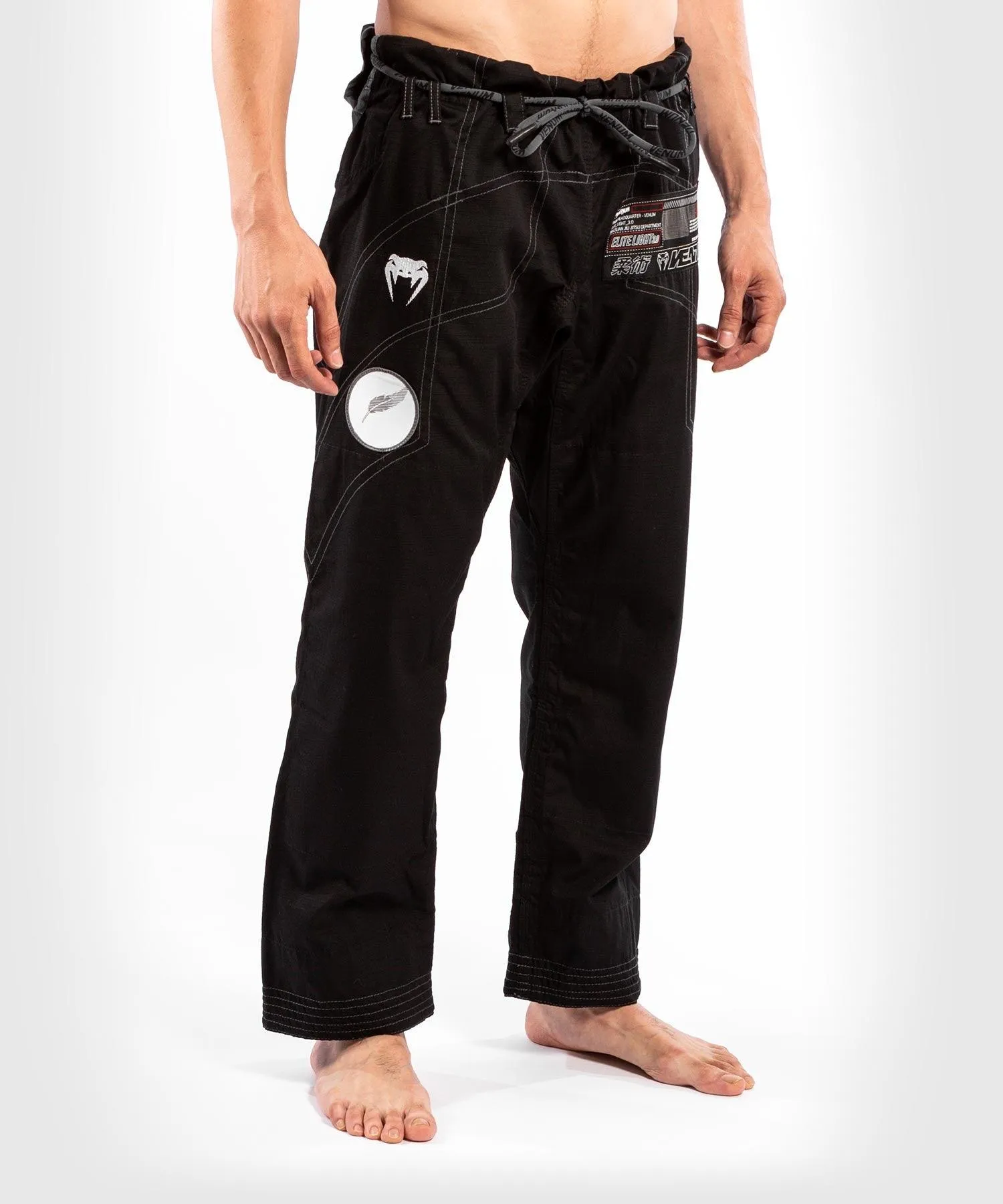 Kimono Venum Elite 3.0 Light BJJ - Negro