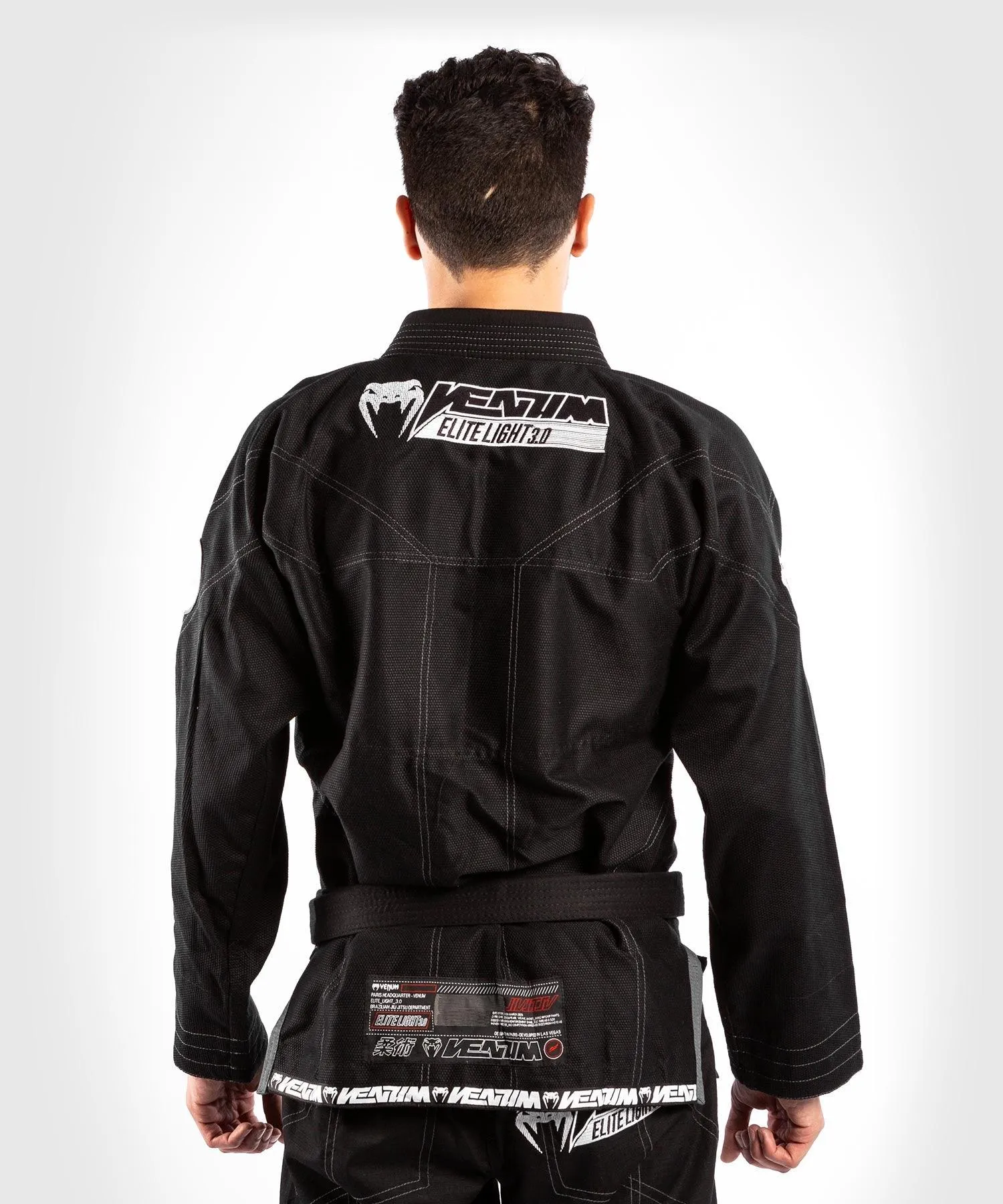 Kimono Venum Elite 3.0 Light BJJ - Negro