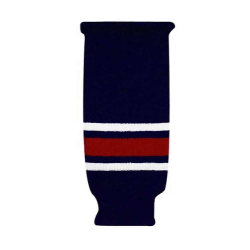 Knitted Ice Hockey Socks - Columbus Blue Jackets