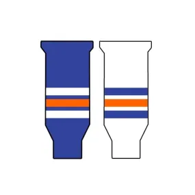 Knitted Ice Hockey Socks - Edmonton Oilers