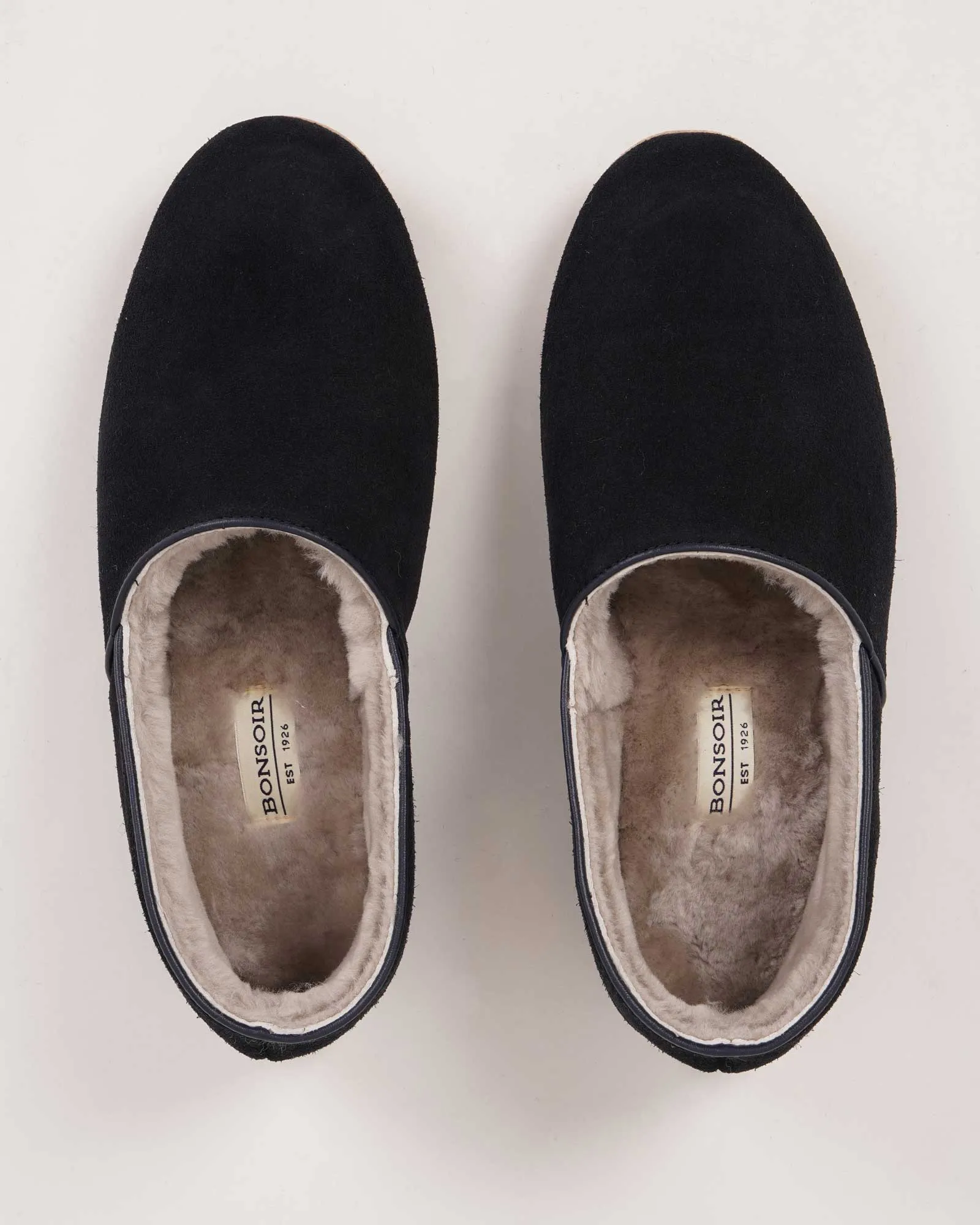 Men's Montague Sheepskin Slippers - Navy