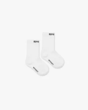 Mini Represent Socks - 3 Pack - Black