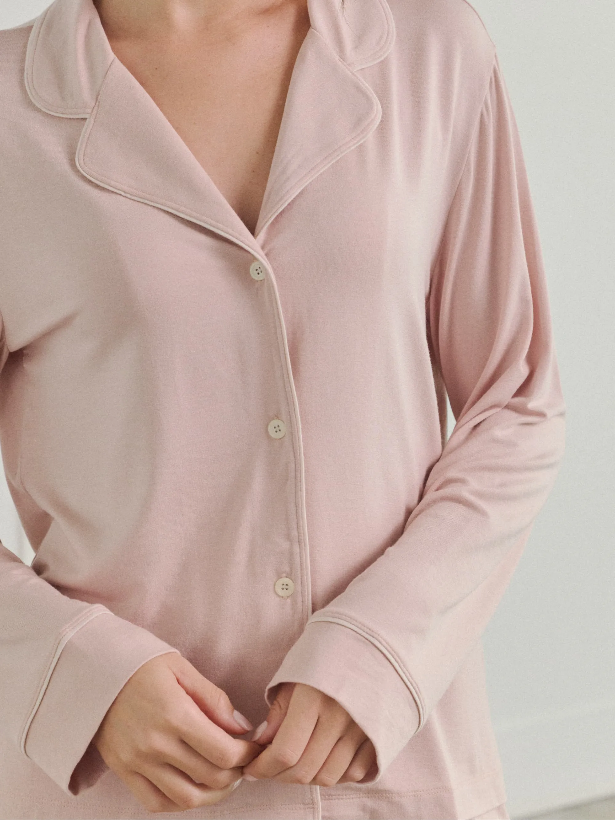 Modal Long Sleeve Pajama Set