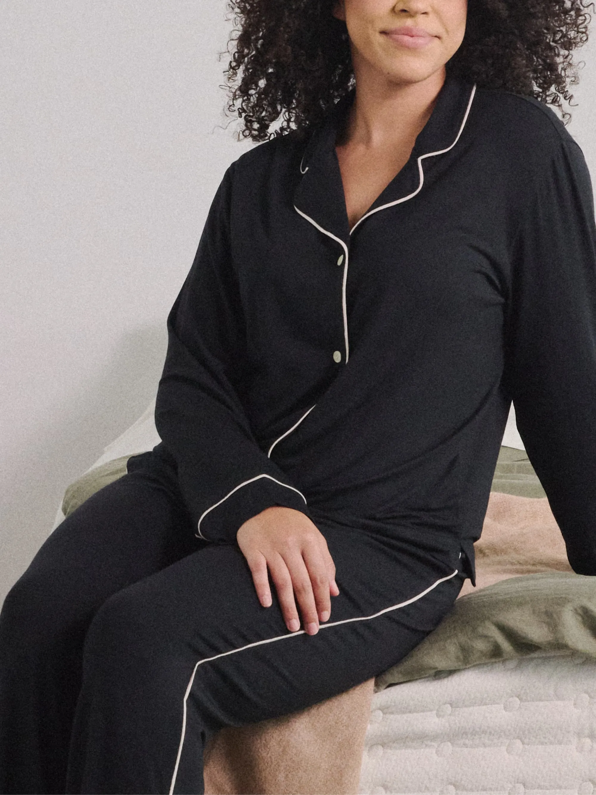 Modal Long Sleeve Pajama Set