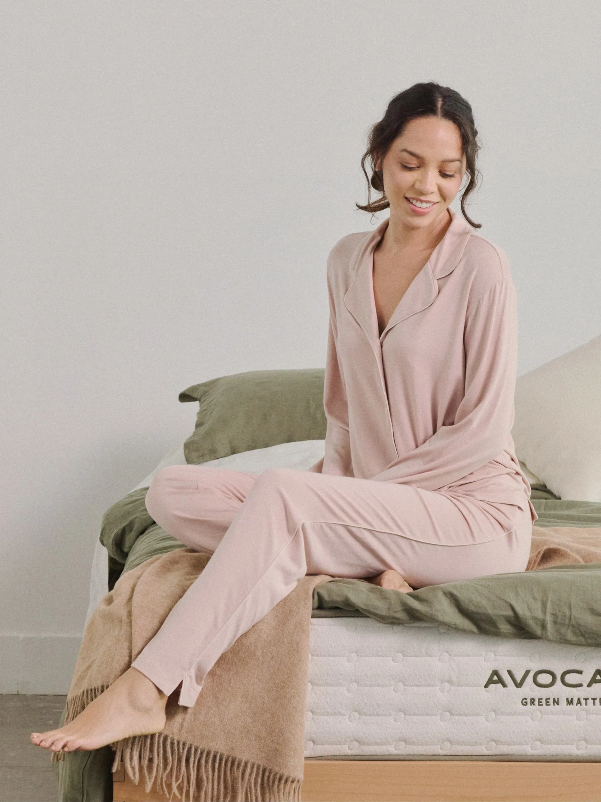 Modal Long Sleeve Pajama Set