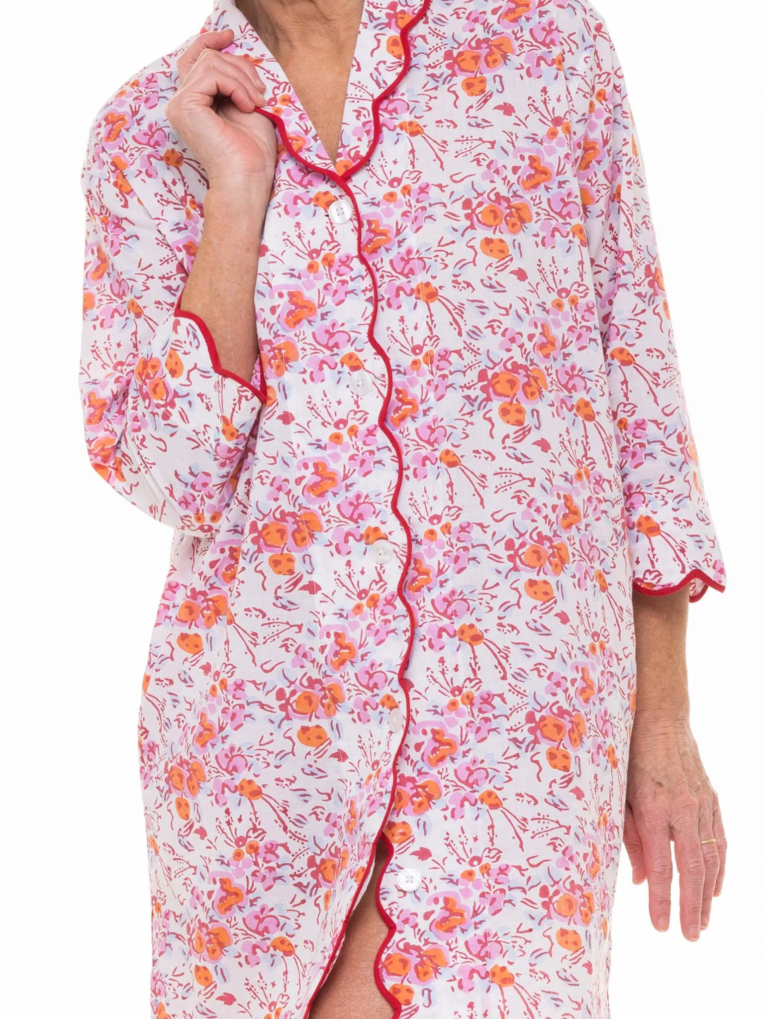 Pink Floral Nightshirt