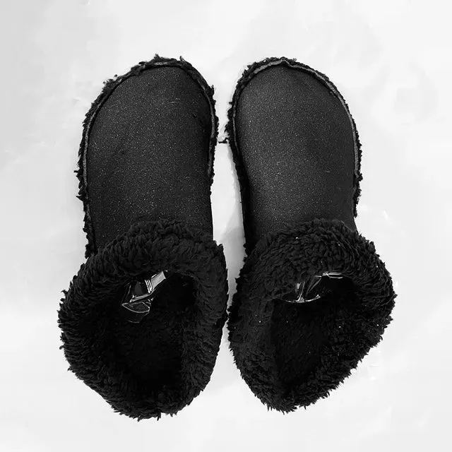 Plush Covers for Crocs Winter Slippers – Detachable Velvet Lining, Fluffy Warmth, and Soft Cotton Comfort for Chilly Days