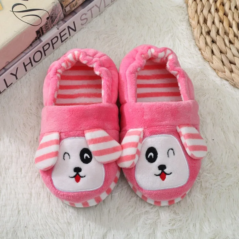 Plush Slippers for Boys and Girls