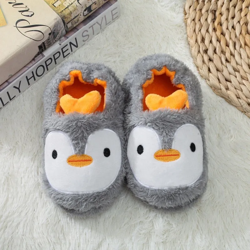 Plush Slippers for Boys and Girls