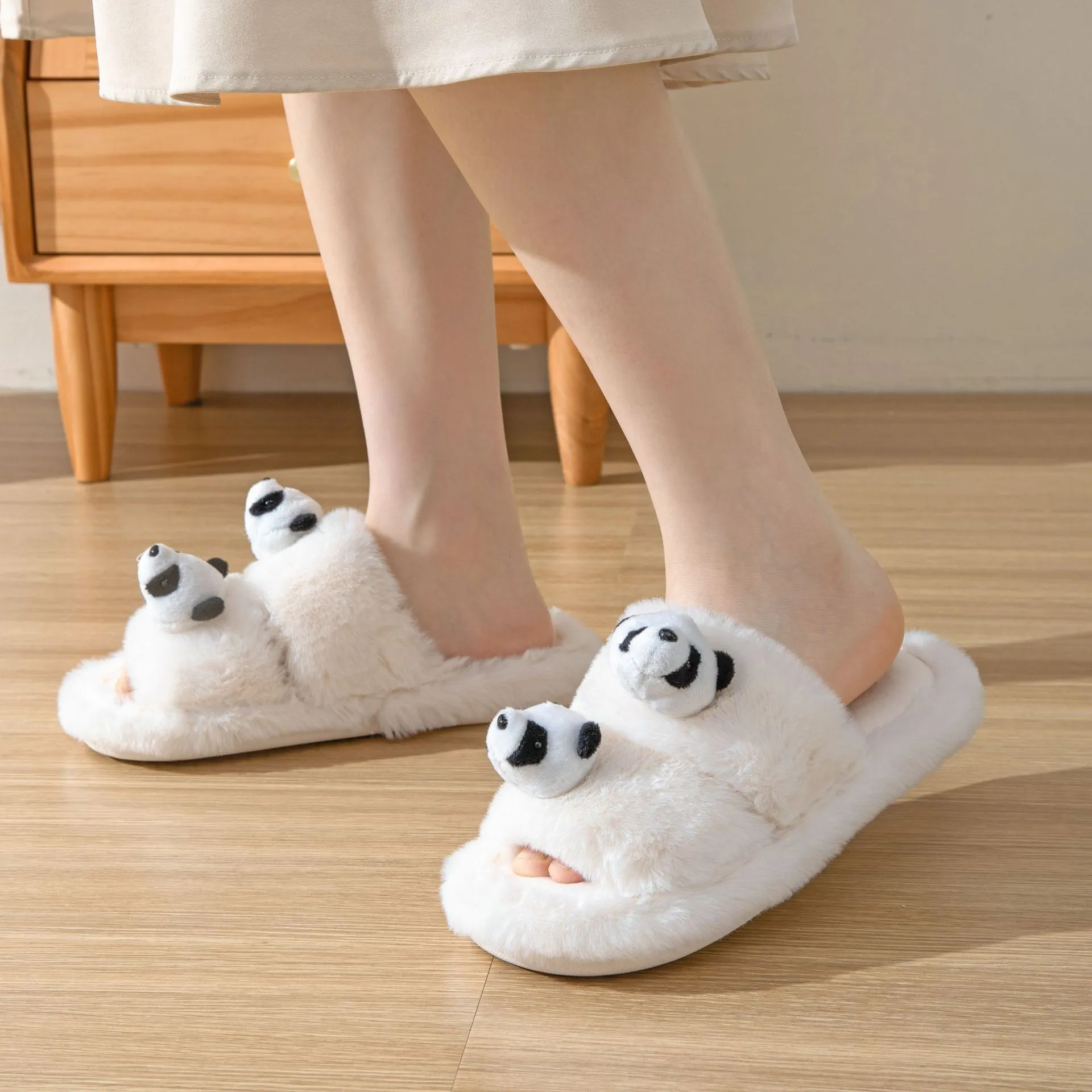 Plush Slippers for Girls