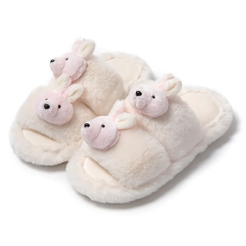 Plush Slippers for Girls