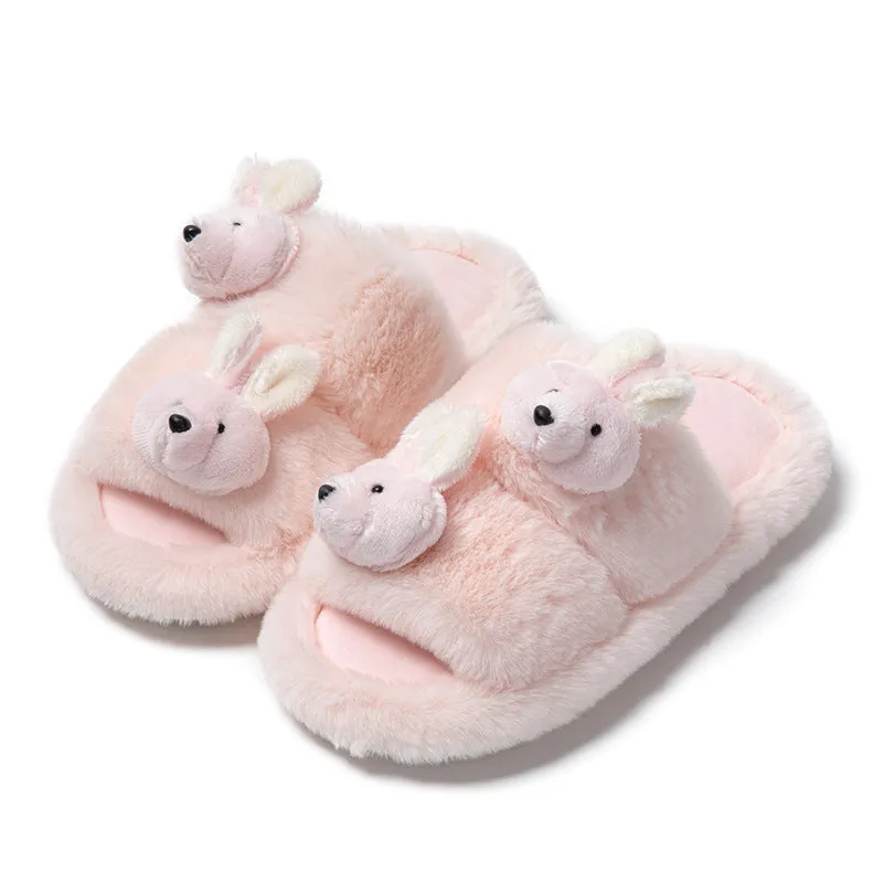 Plush Slippers for Girls