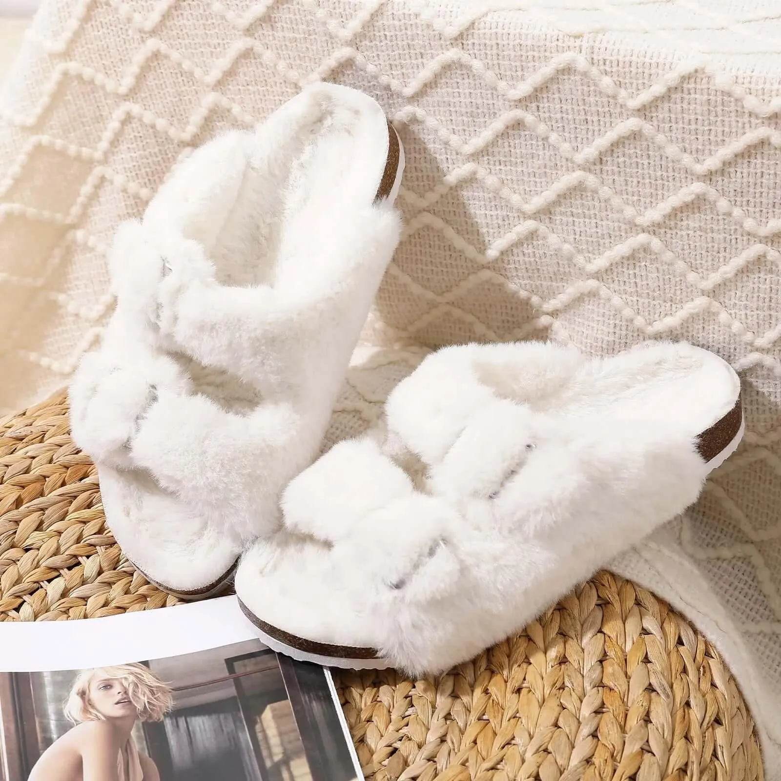 Plush Slippers For Women