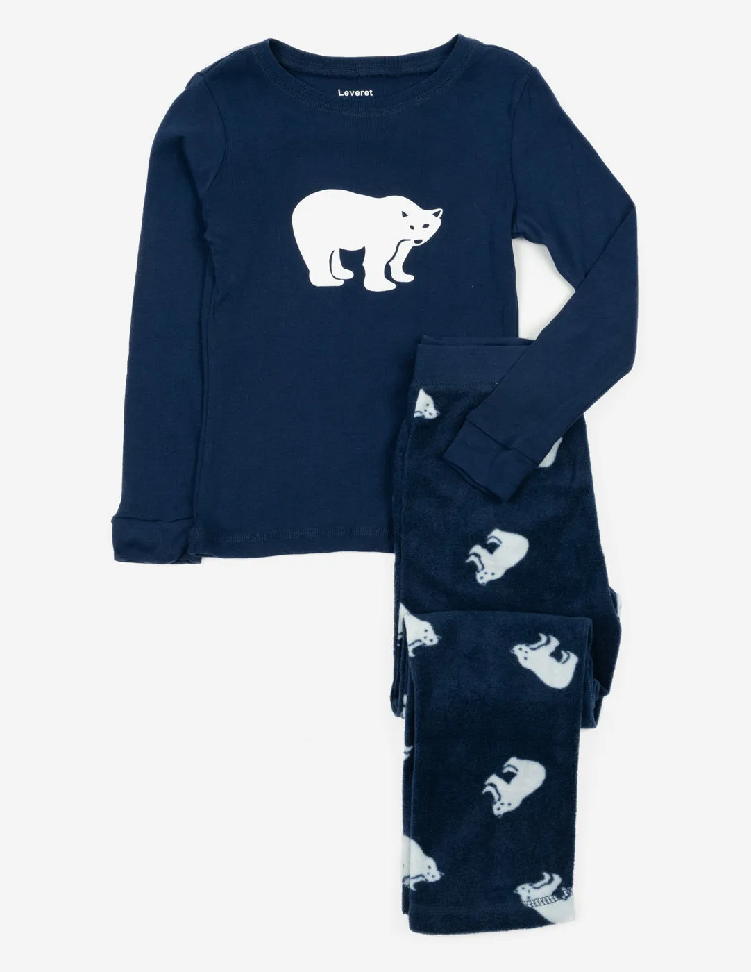 Polar Bear Matching Family Pajama Set