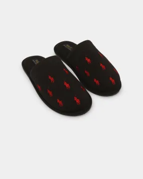 Polo Ralph Lauren Klarence Repeat PP Slippers Black