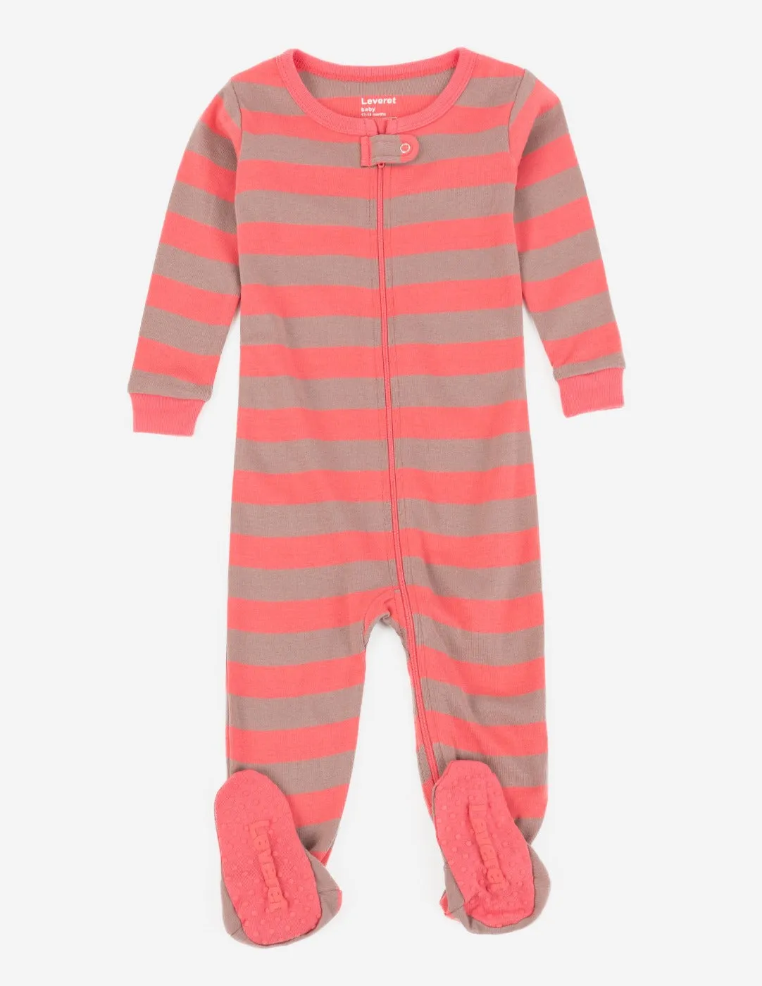 Rose & Antler Stripes Matching Family Pajama Set