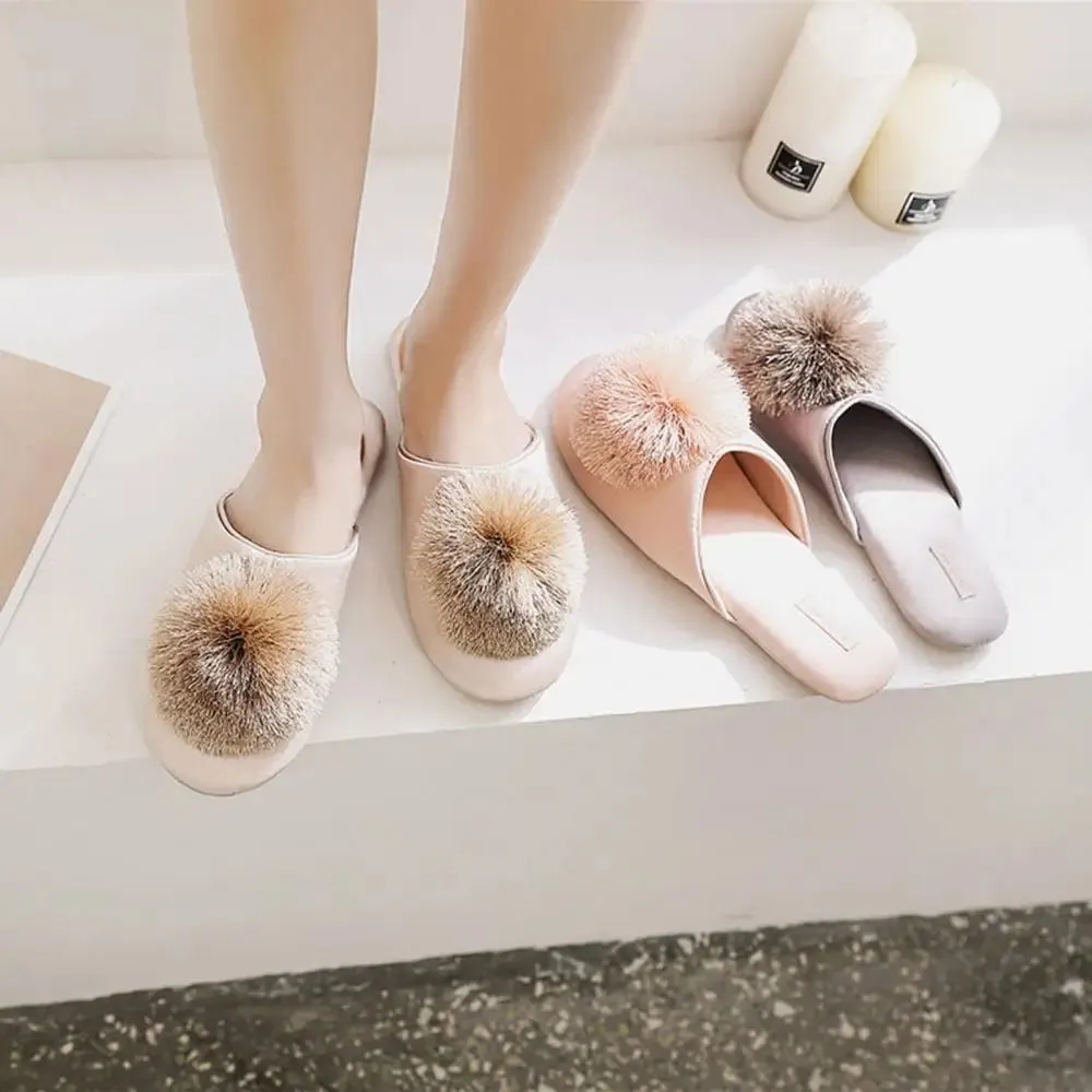 Soft Plush Winter Non-slip Slippers