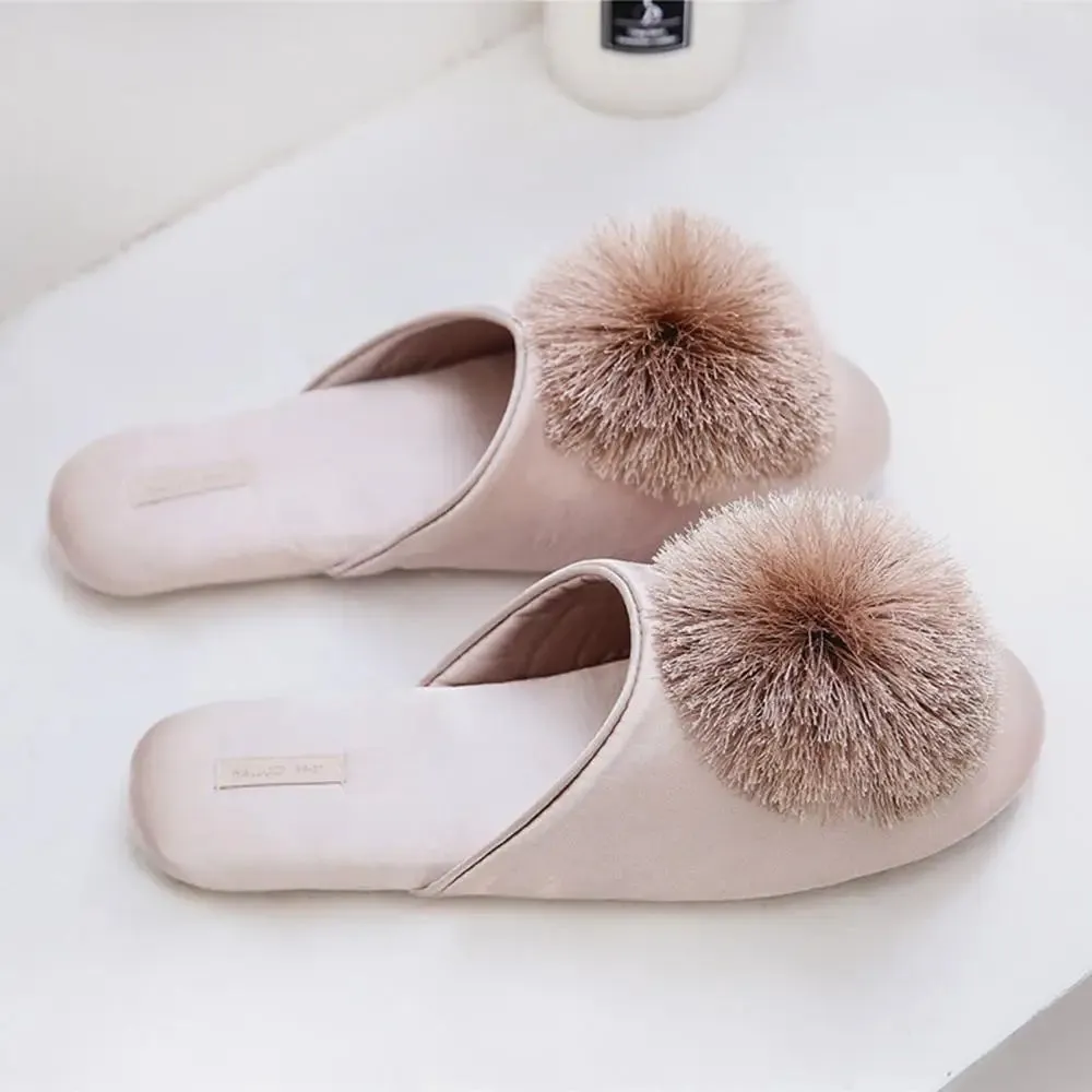 Soft Plush Winter Non-slip Slippers