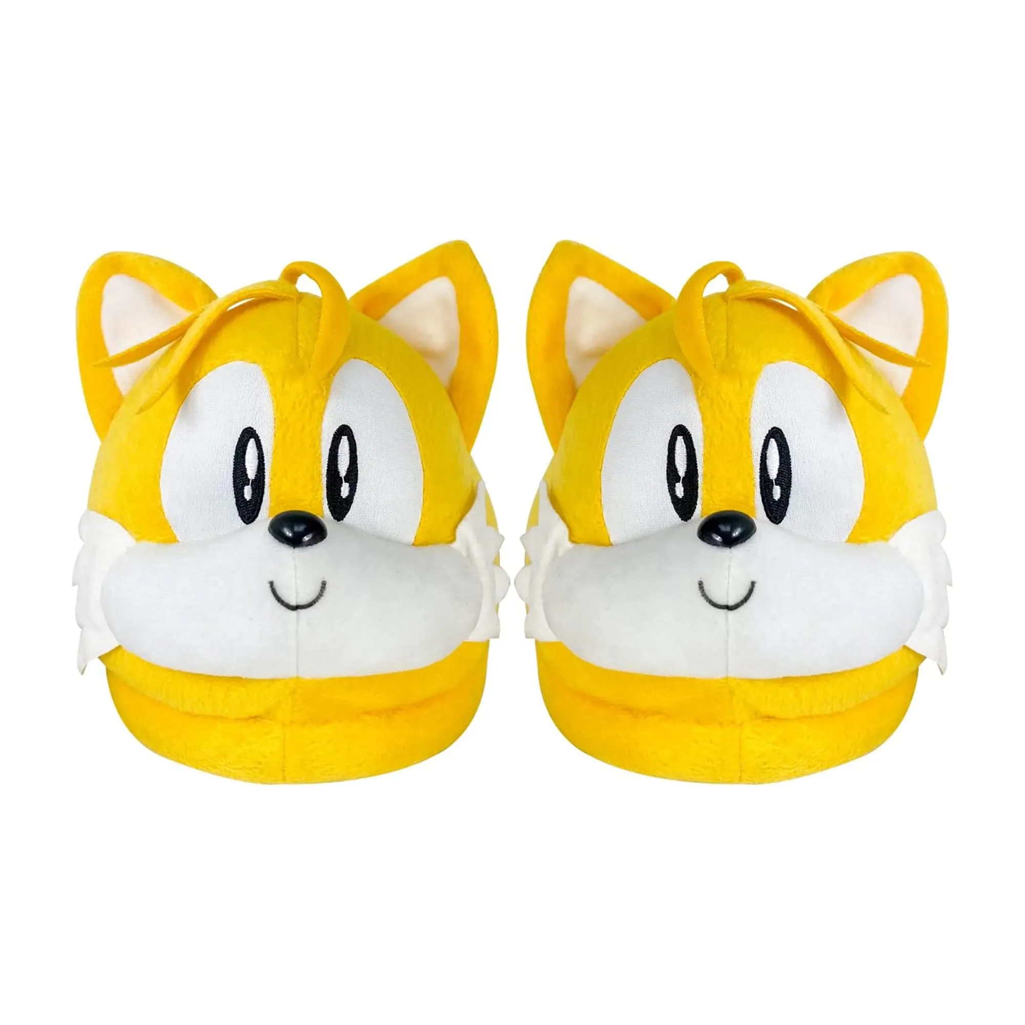 Sonic The Hedgehog Tails Head Adult Plush Slippers | One Size Fits All