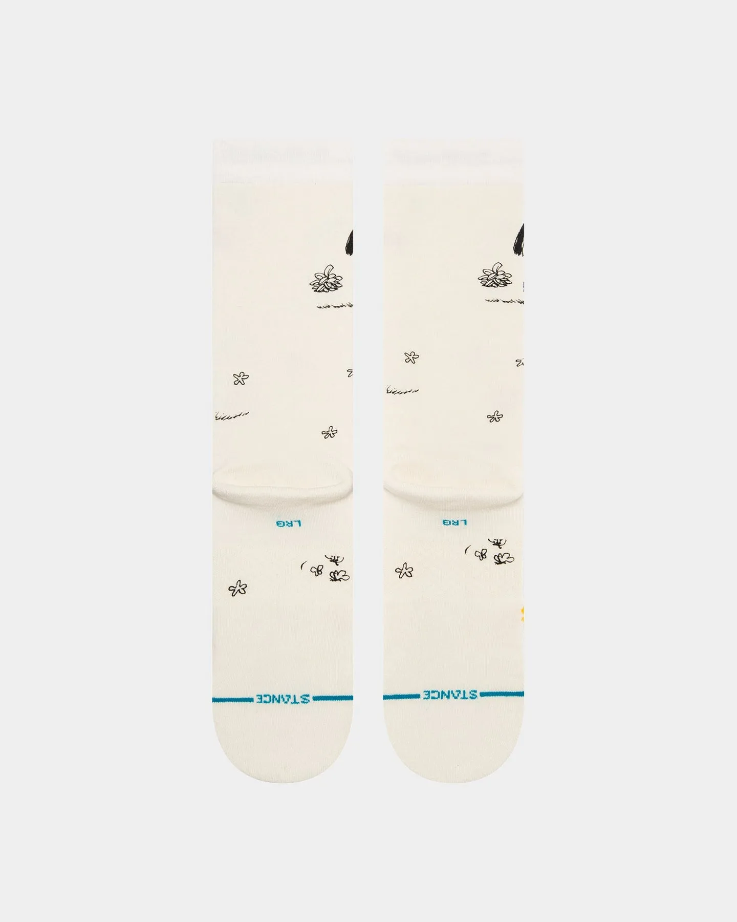 Stance Girl Power Socks Off White