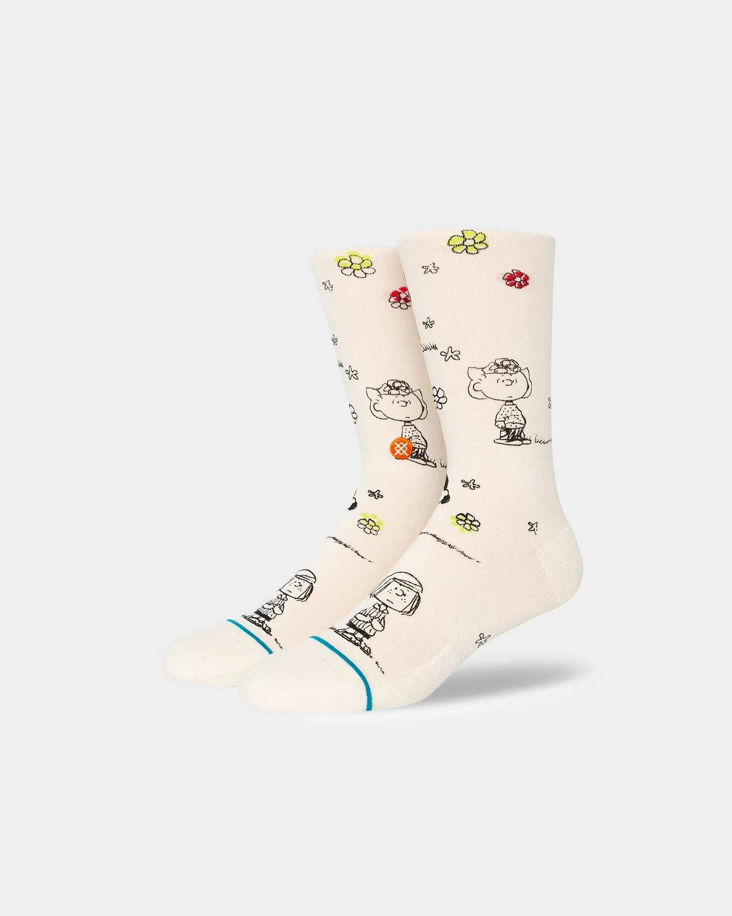 Stance Girl Power Socks Off White