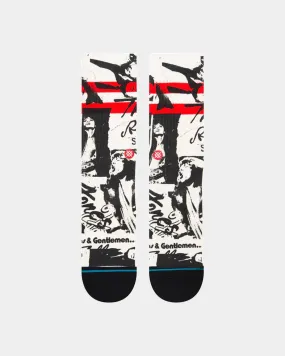 Stance Ladies And Gentlemen Crewcut Socks Black