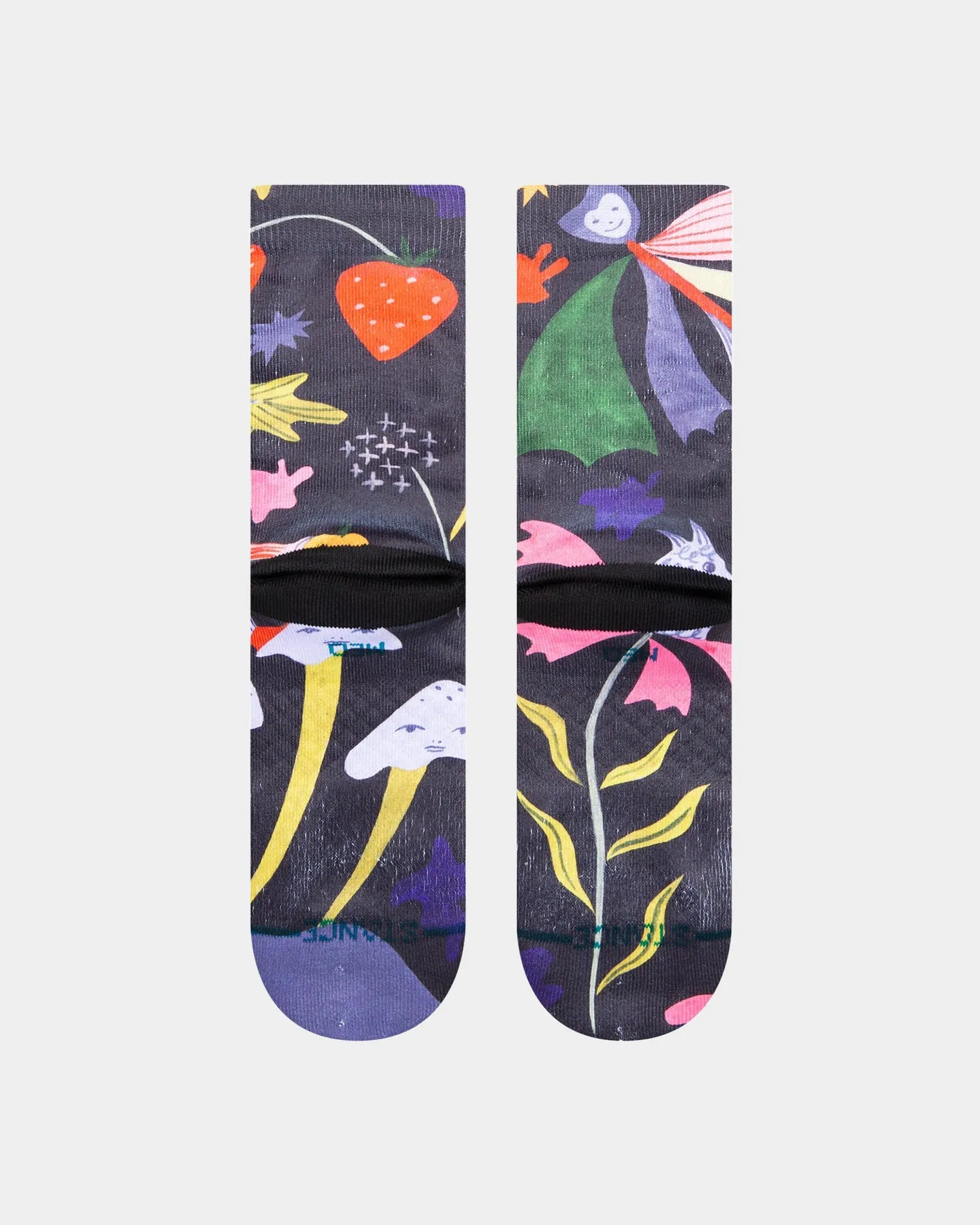 Stance Night of the Salamander Socks Black