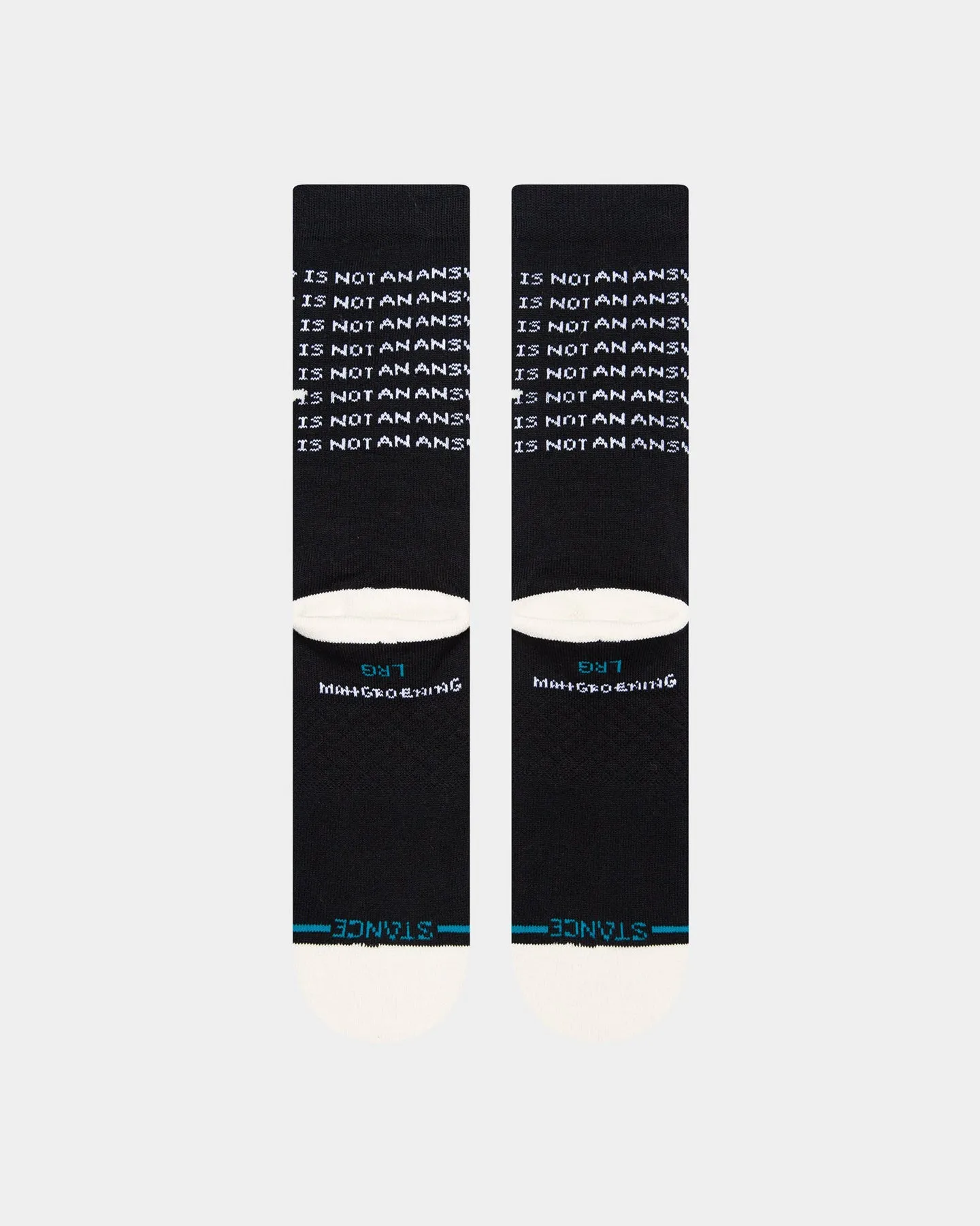 Stance Troubled Socks Black