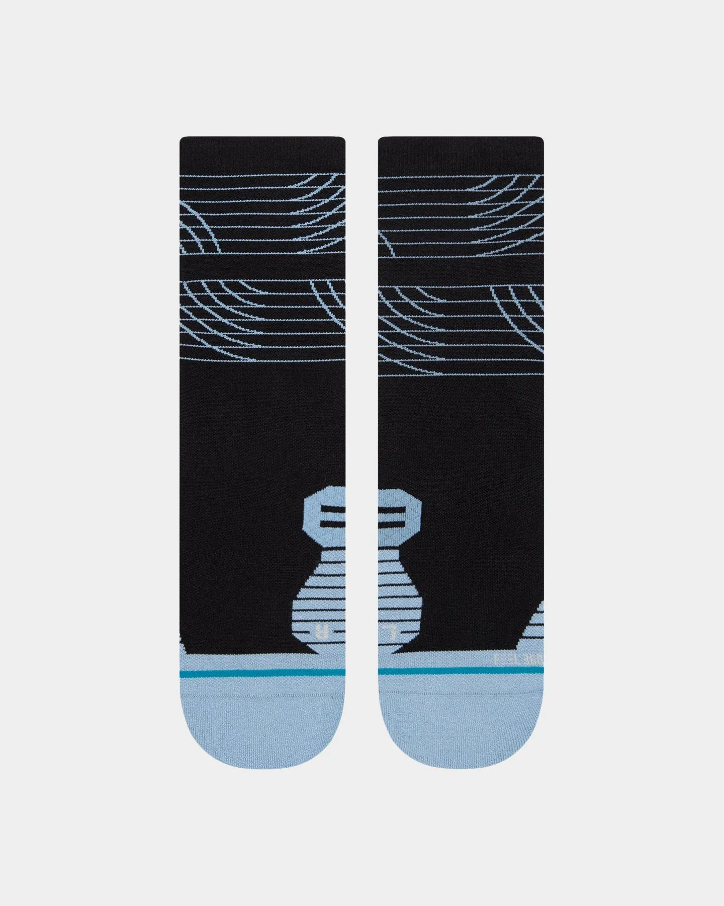 Stance Women's 4X400 Crew Socks Black