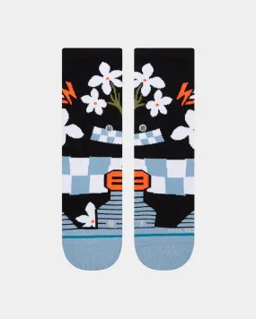 Stance Women's Brickyard Race Socks Black