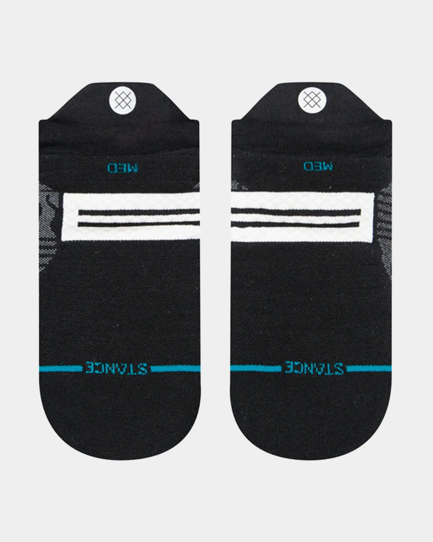 Stance Women's Parallels Ankle Socks Black