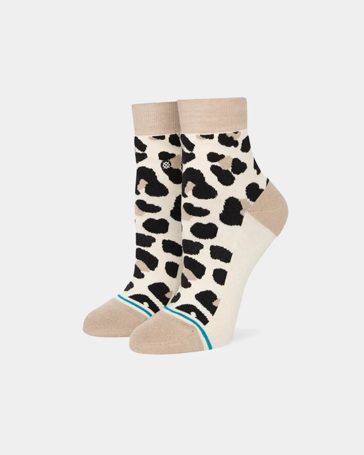 Stance Women's Spot On Quarter Cut Socks Leopard