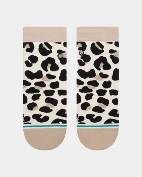 Stance Women's Spot On Quarter Cut Socks Leopard