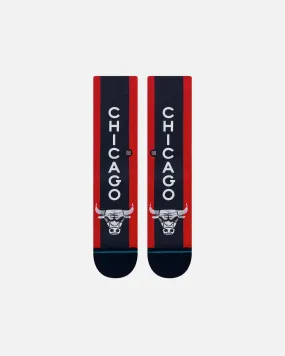 Stance X NBA Chicago Bulls Crewcut Socks Multi