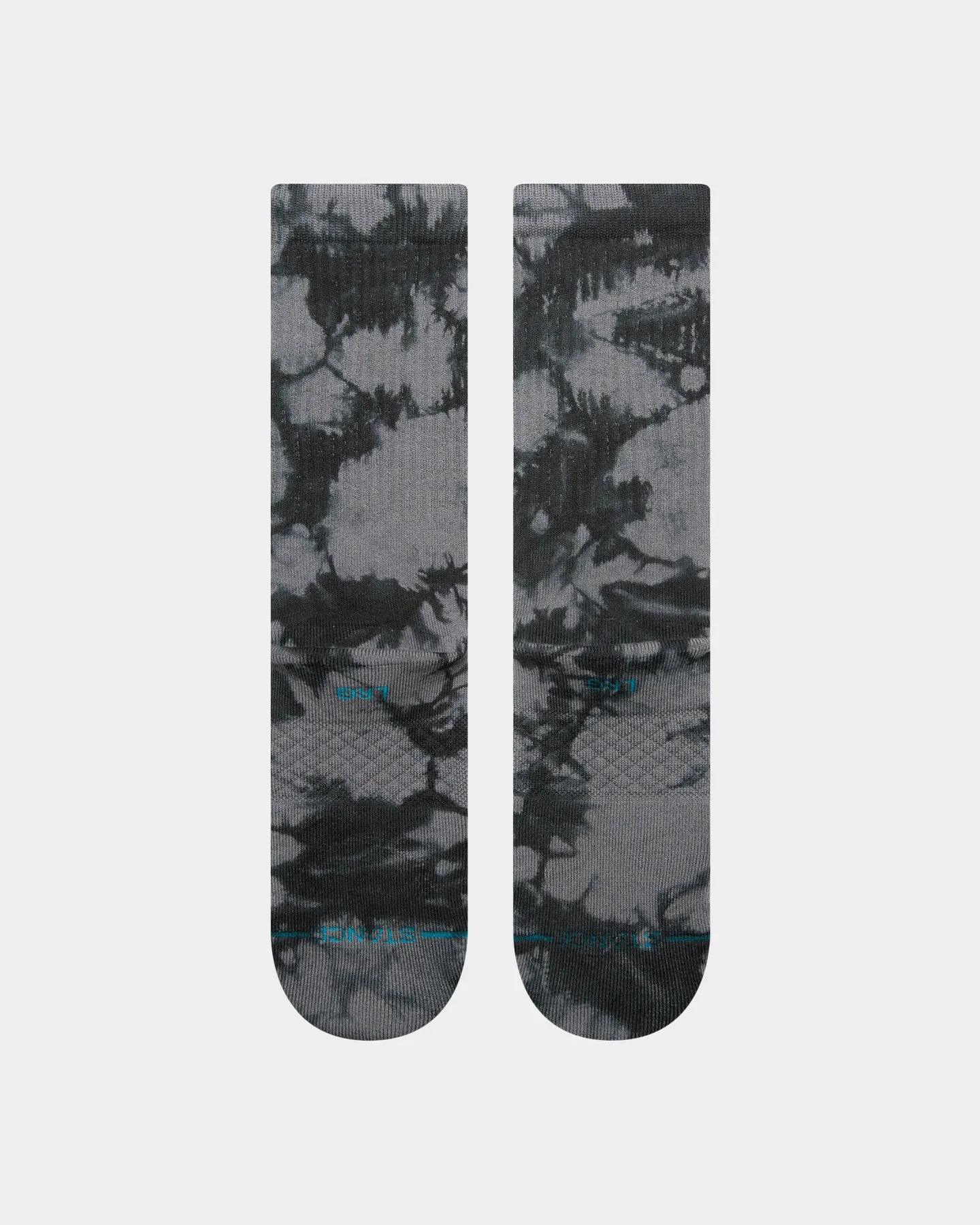 Stance X NBA Logoman Dye Crew Socks Dark Grey