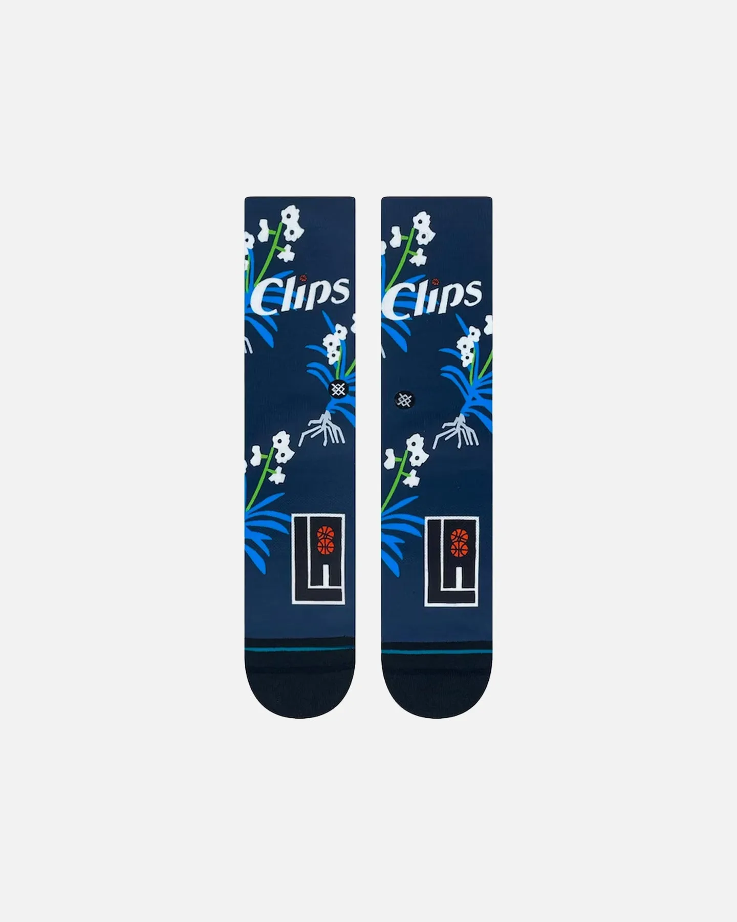 Stance X NBA Los Angeles Clippers Crewcut Socks Multi