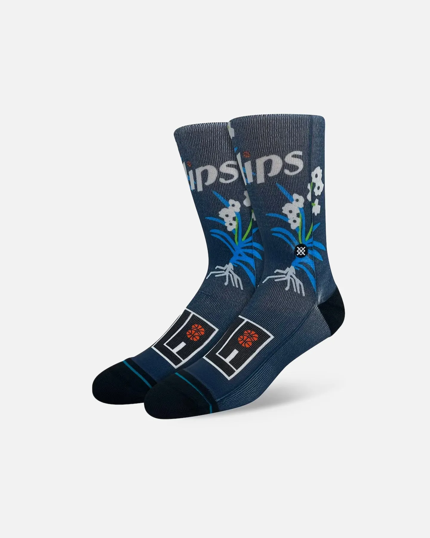 Stance X NBA Los Angeles Clippers Crewcut Socks Multi