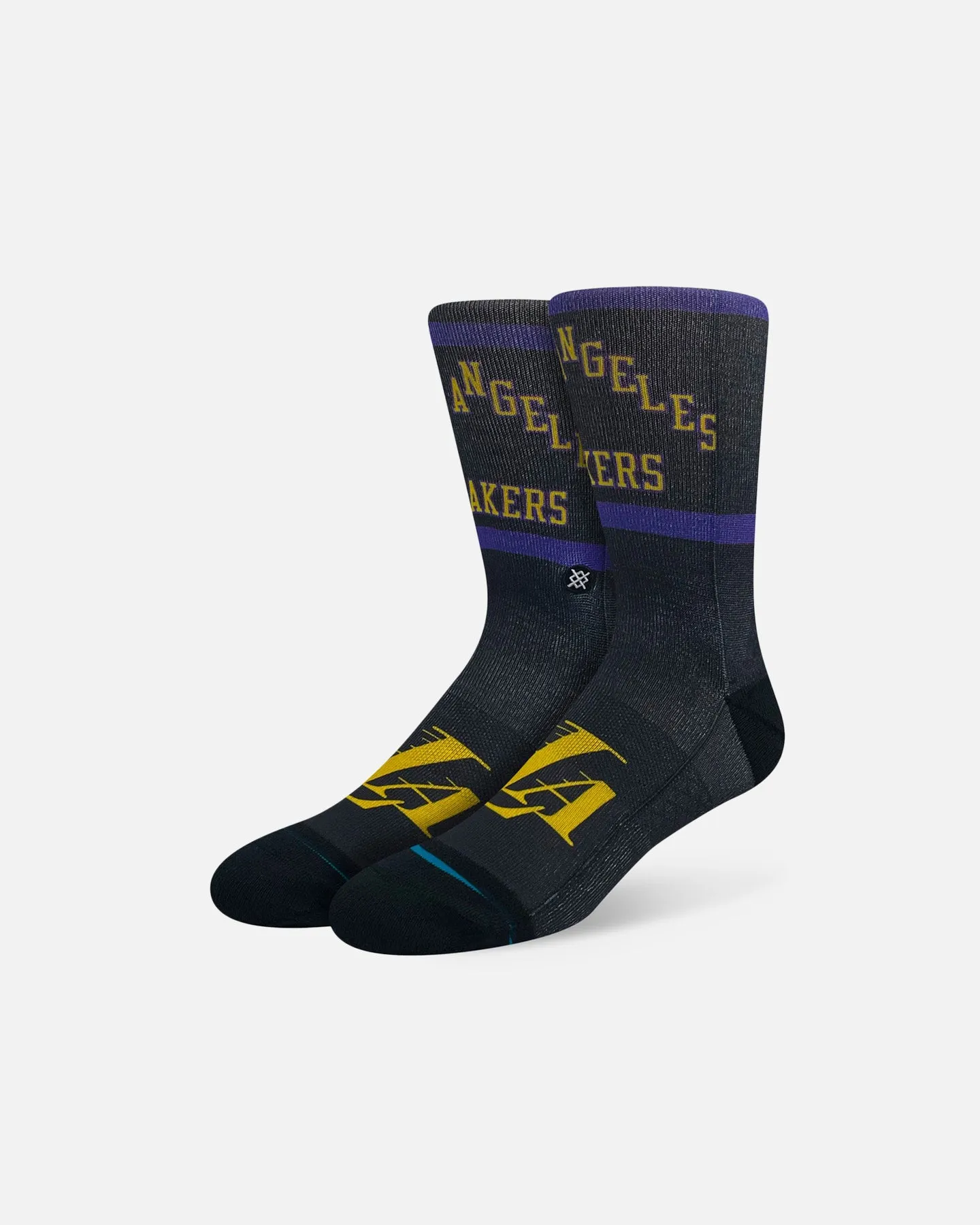 Stance X NBA Los Angeles Lakers Crewcut Socks Multi